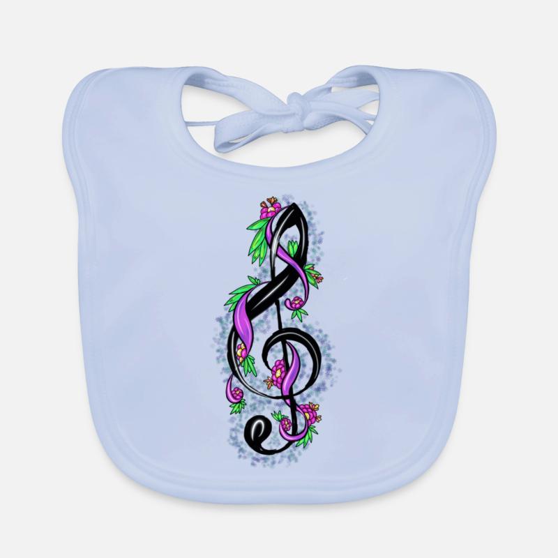 Note-slip Organic Baby Bibs