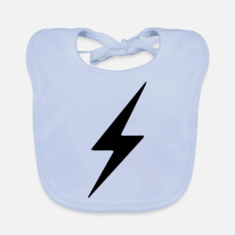 lightning Organic Baby Bibs