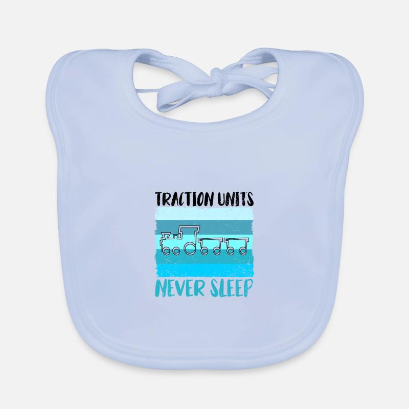 Train Railway Railway Trains Train drivers Organic Baby Bibs