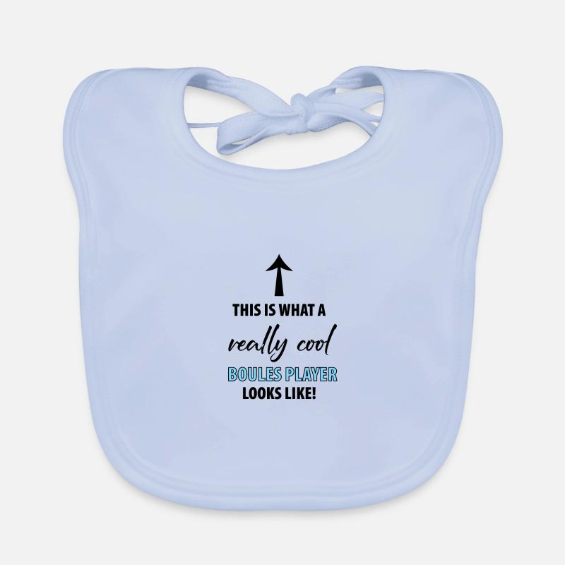 Boule Petanque Boccia Boules Organic Baby Bibs