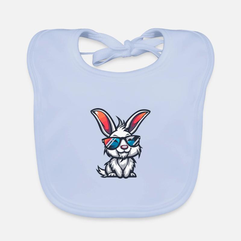Hase Cool Comic Baby Bio-Lätzchen