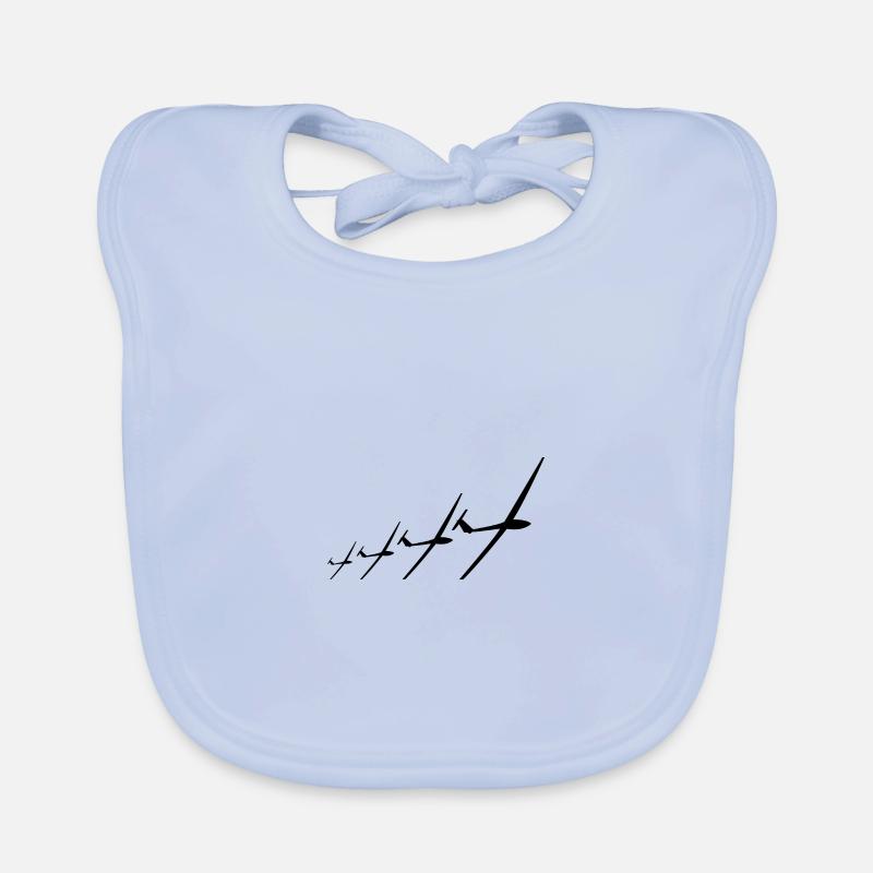 Glider Glider Gliding Glider Organic Baby Bibs