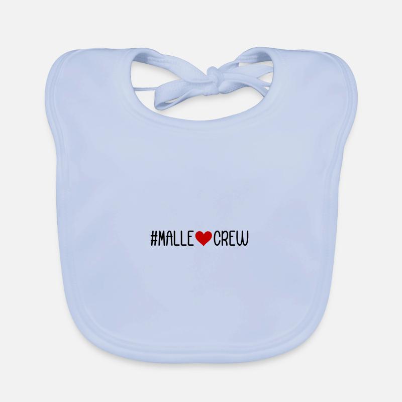 Malle Crew Mallorca Bavoir bio Bébé