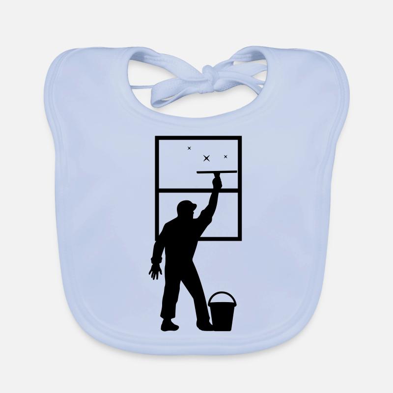 Window cleaner Organic Baby Bibs