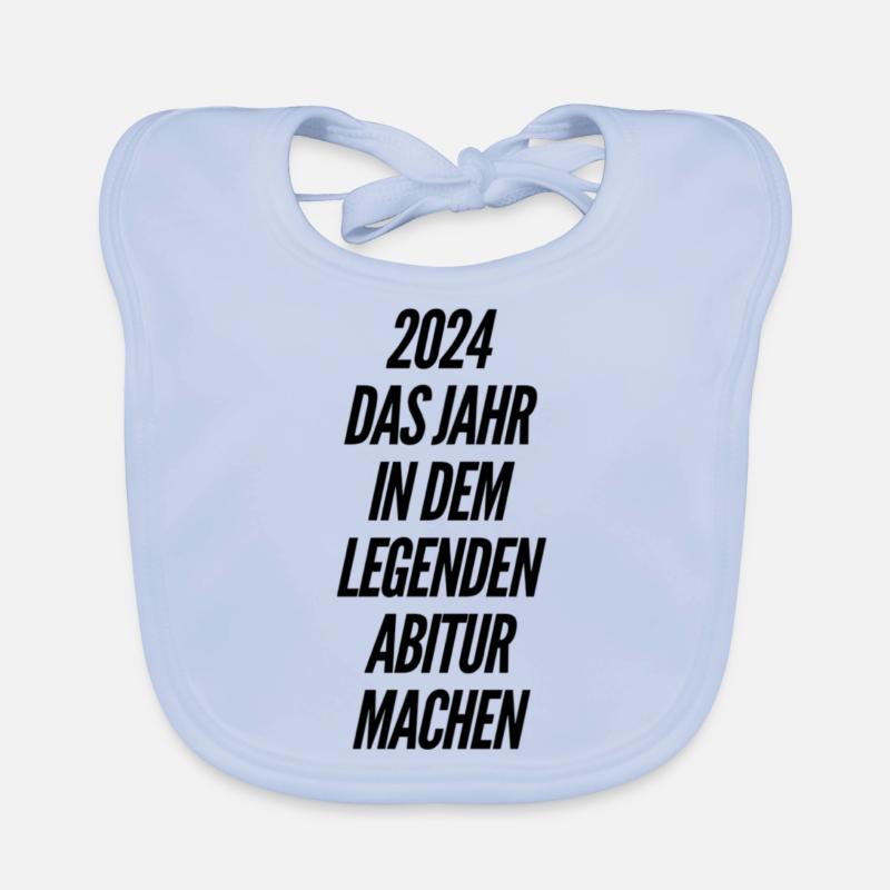 coole Sprüche Abi Baby Bio-Lätzchen