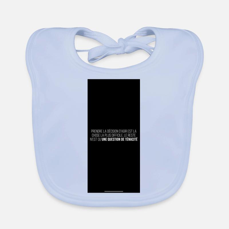 CITATION MOTIVATION Bavoir bio Bébé