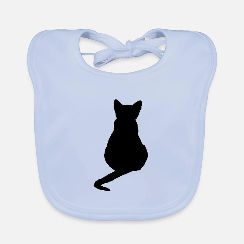 Cat Kitten Cat Shirt Gift Organic Baby Bibs