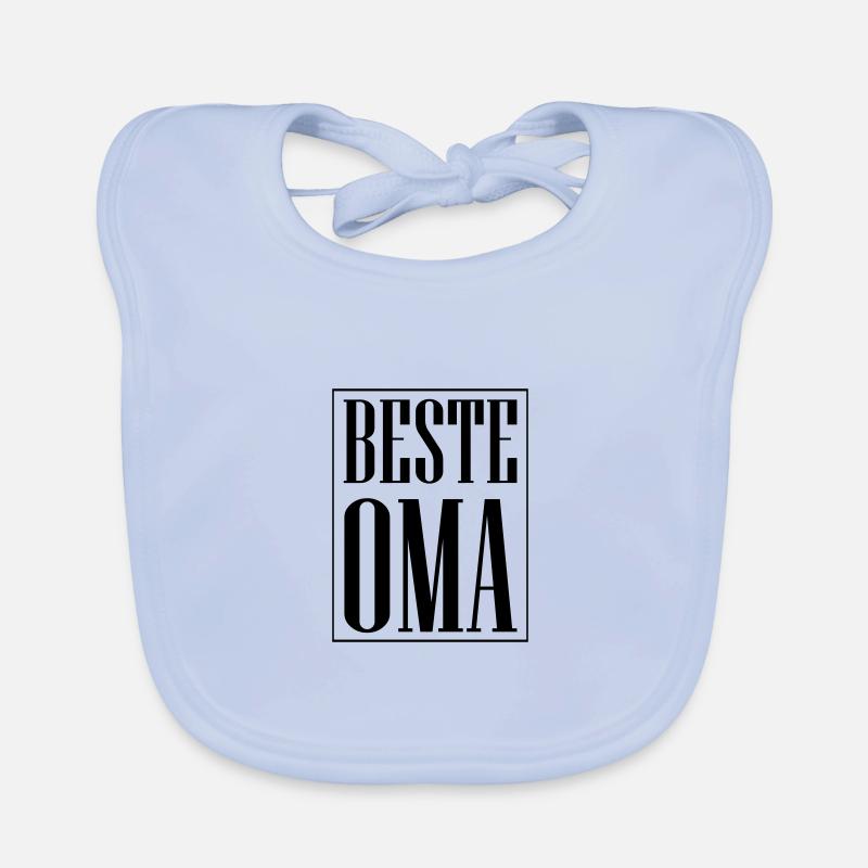 Beste Oma Baby Bio-Lätzchen