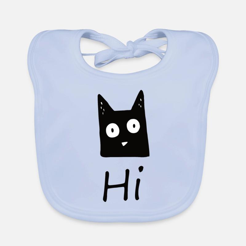 Chat Hi Bavoir bio Bébé