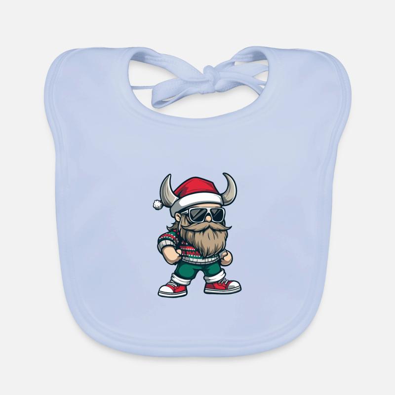 Noël viking Noël Bavoir bio Bébé