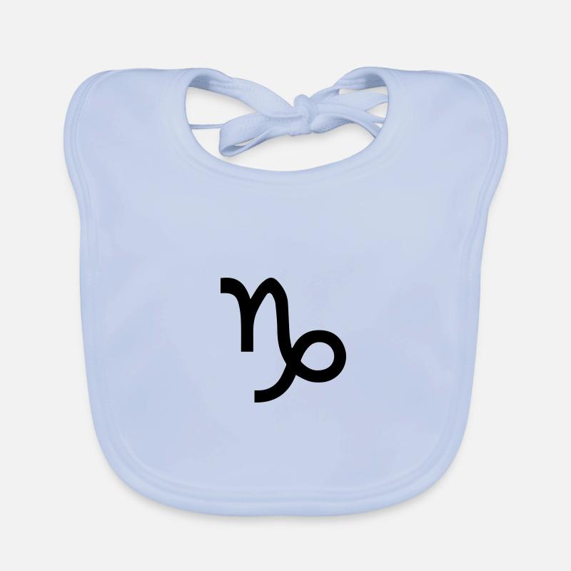 Steinbock, Januar, Sternzeichen, Astrologie Baby Bio-Lätzchen