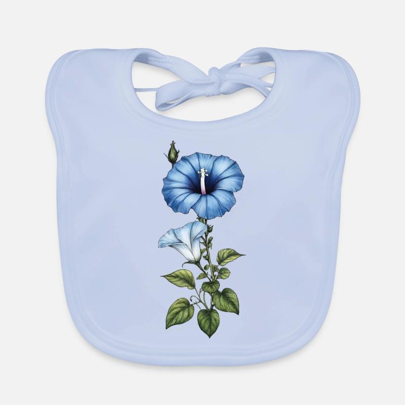 Morning Glory Organic Baby Bibs