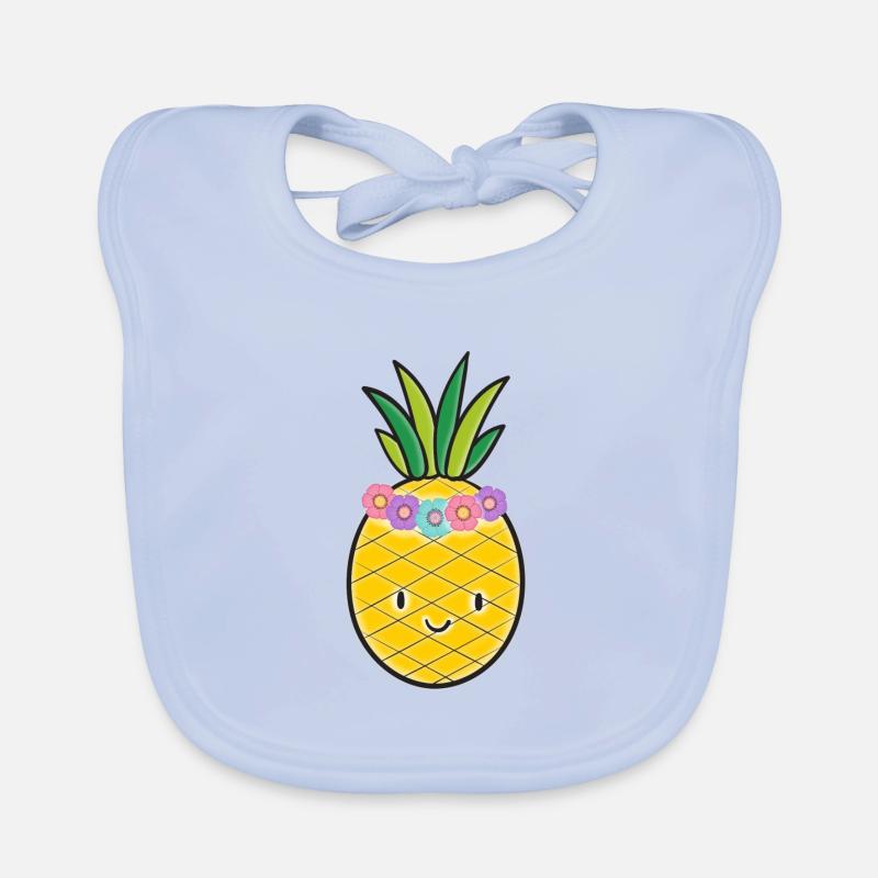 Ananas Baby Bio-Lätzchen