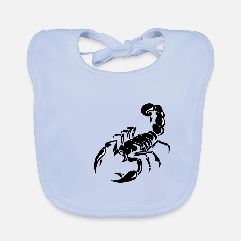 Skorpion Baby Bio-Lätzchen