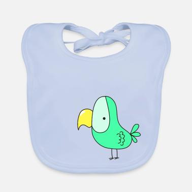 uccello Bavaglino ecologico per neonato