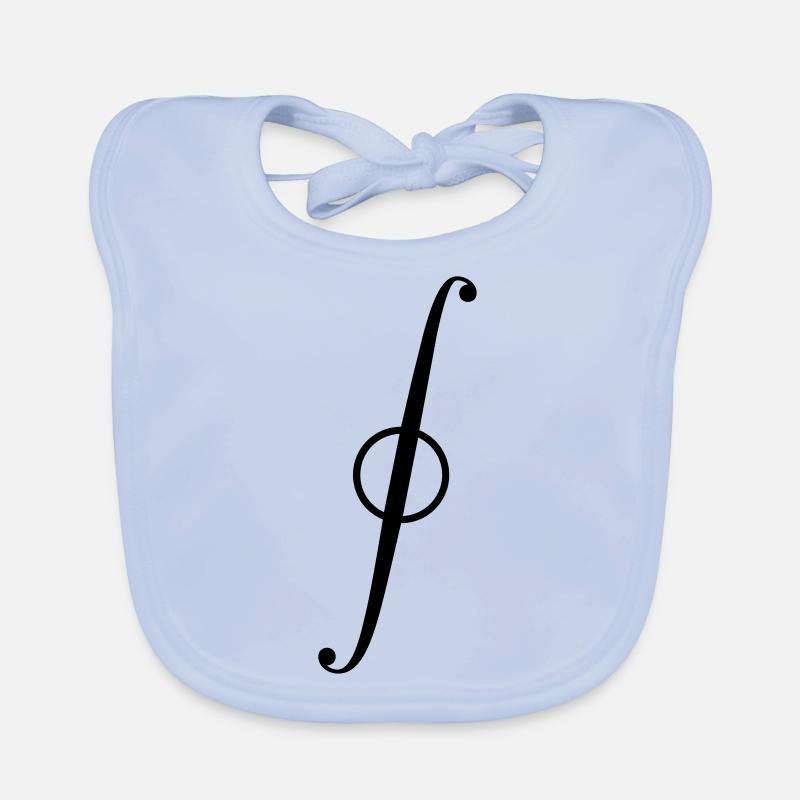 Curve integral Organic Baby Bibs