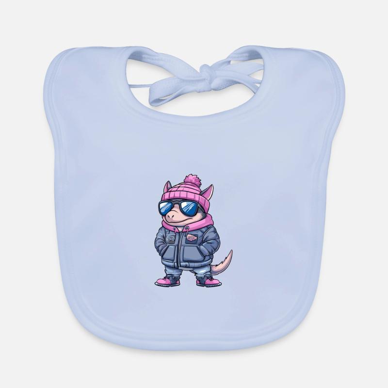 Armadillo Winter Organic Baby Bibs