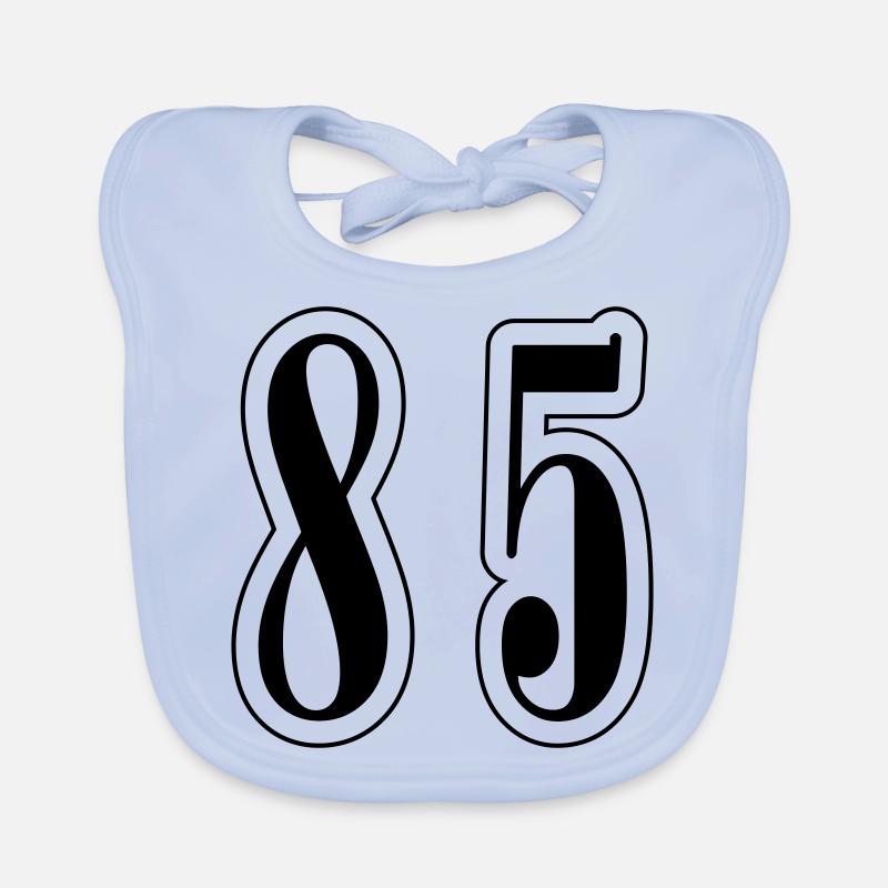 85 Symbole numérique Bavoir bio Bébé