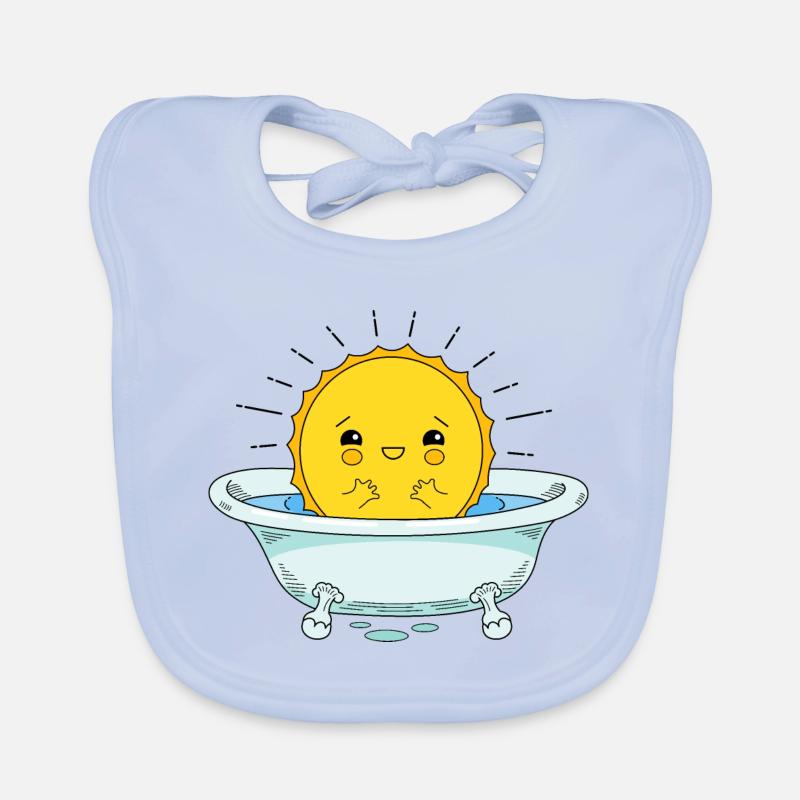 Sunbathe Organic Baby Bibs