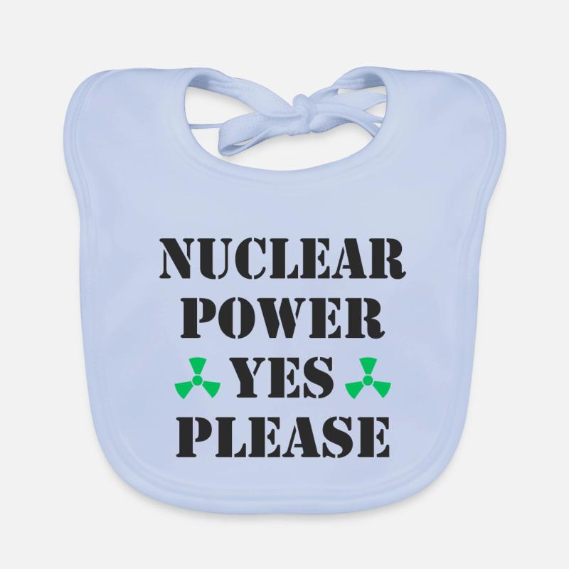 Atomkraft, Ja bitte, Kernenergie Baby Bio-Lätzchen