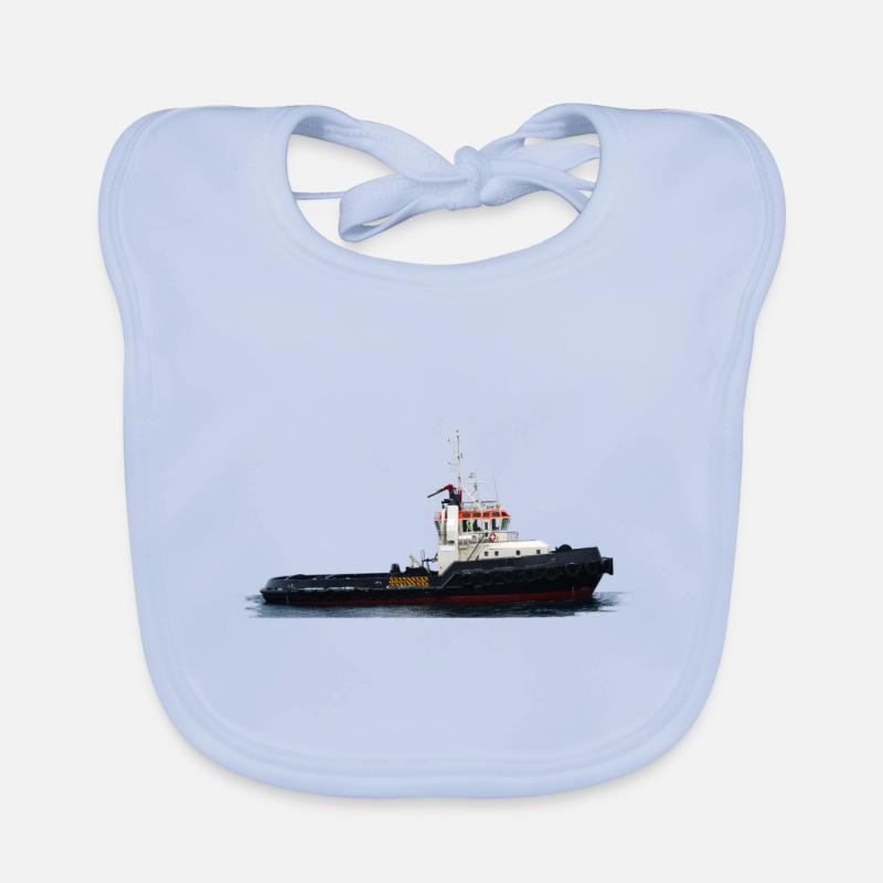 Remorqueur à propulsion puissante Bavoir bio Bébé