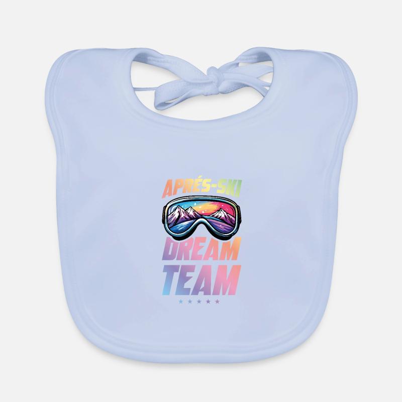Masque de ski après-ski Dream Team Bavoir bio Bébé