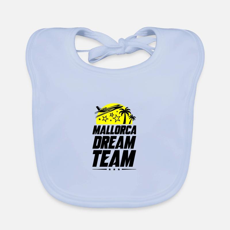 Mallorca Dream Team Baby Bio-Lätzchen