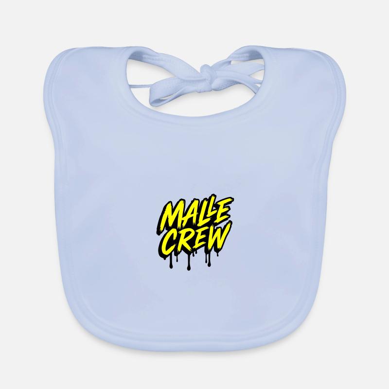Malle Crew Bavoir bio Bébé