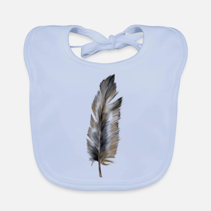 Feder Baby Bio-Lätzchen