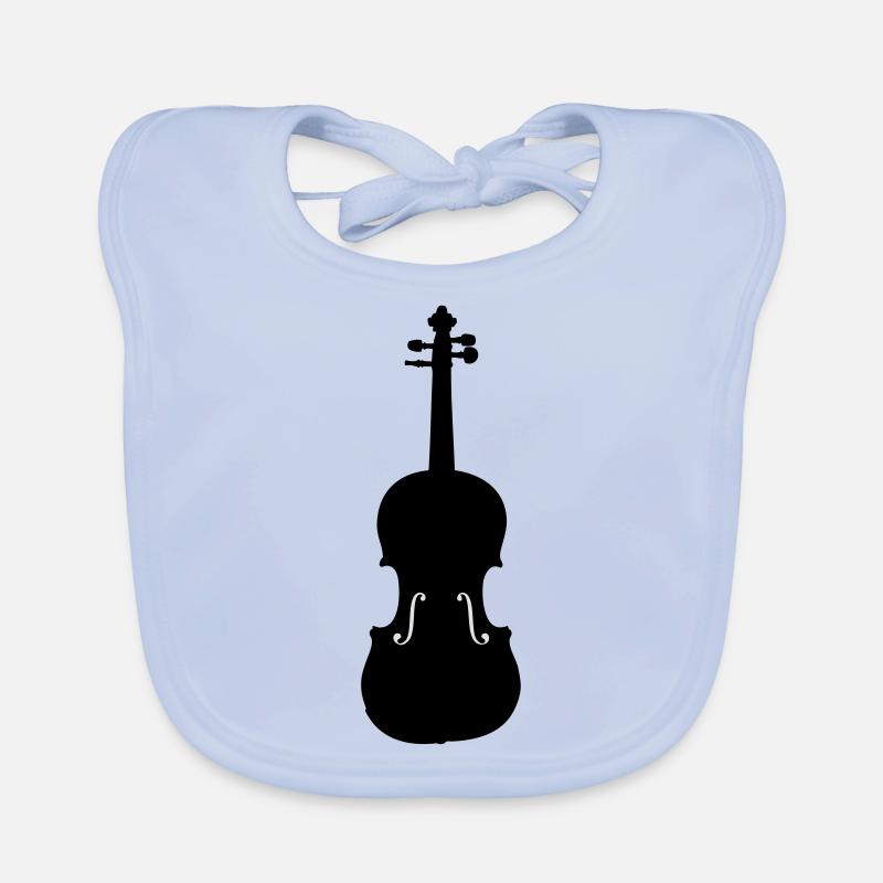 Violin Organic Baby Bibs