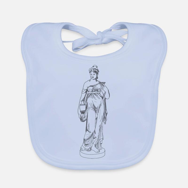 Statuette grec Bavoir bio Bébé