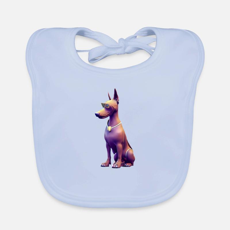 Dobermann Baby Bio-Lätzchen