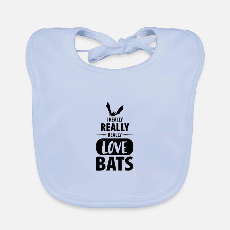 Bat Bats Organic Baby Bibs