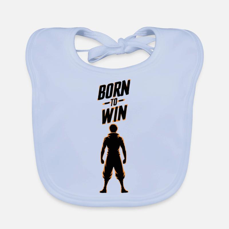 NÉ POUR GAGNER Bavoir bio Bébé