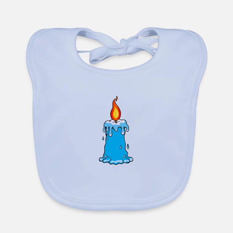 Bougies Bavoir bio Bébé