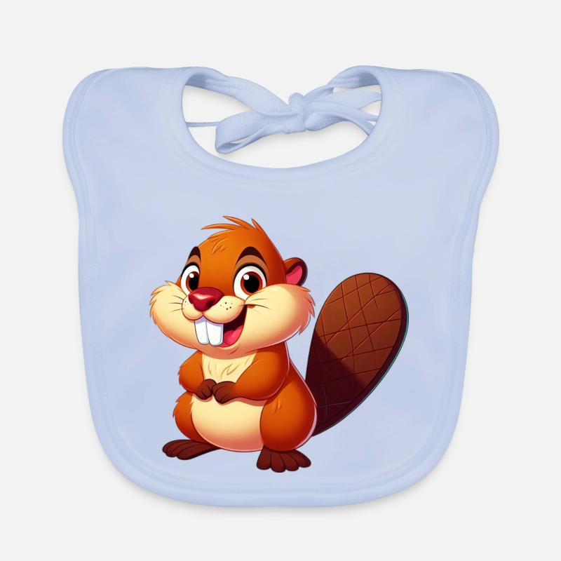 Beaver Organic Baby Bibs