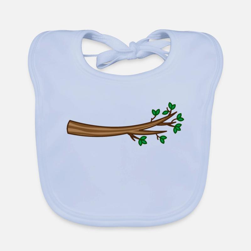 Branche / branche / arbre / arbre / arbre Bavoir bio Bébé