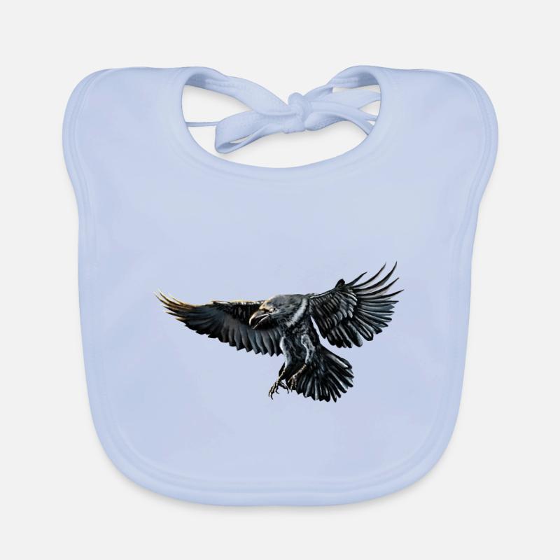 Raven - Raven Bavaglino ecologico per neonato