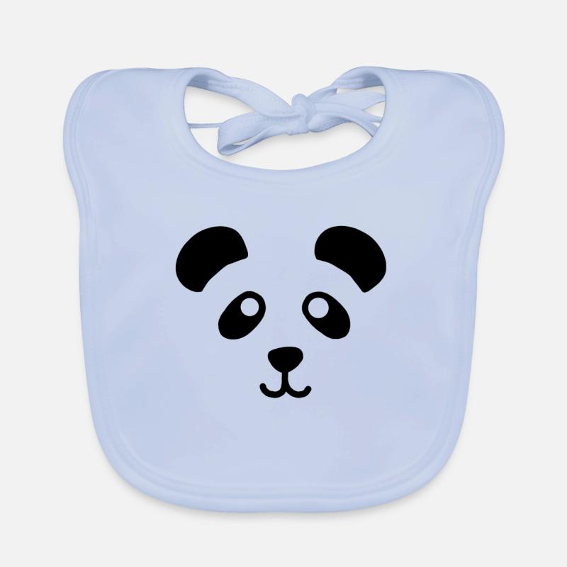 panda Organic Baby Bibs