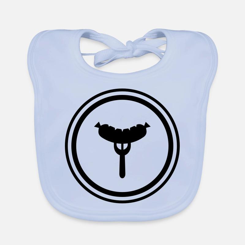 Sausage fork Organic Baby Bibs