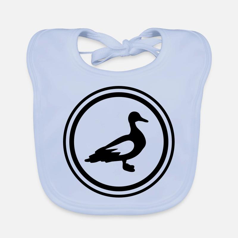Ente Tier Baby Bio-Lätzchen