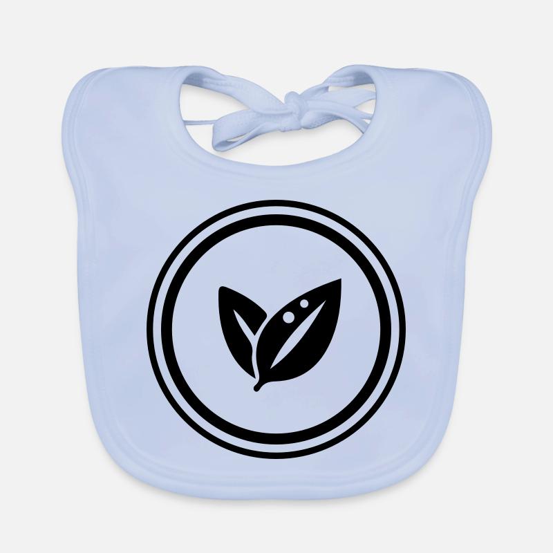 Écologie des feuilles Bavoir bio Bébé