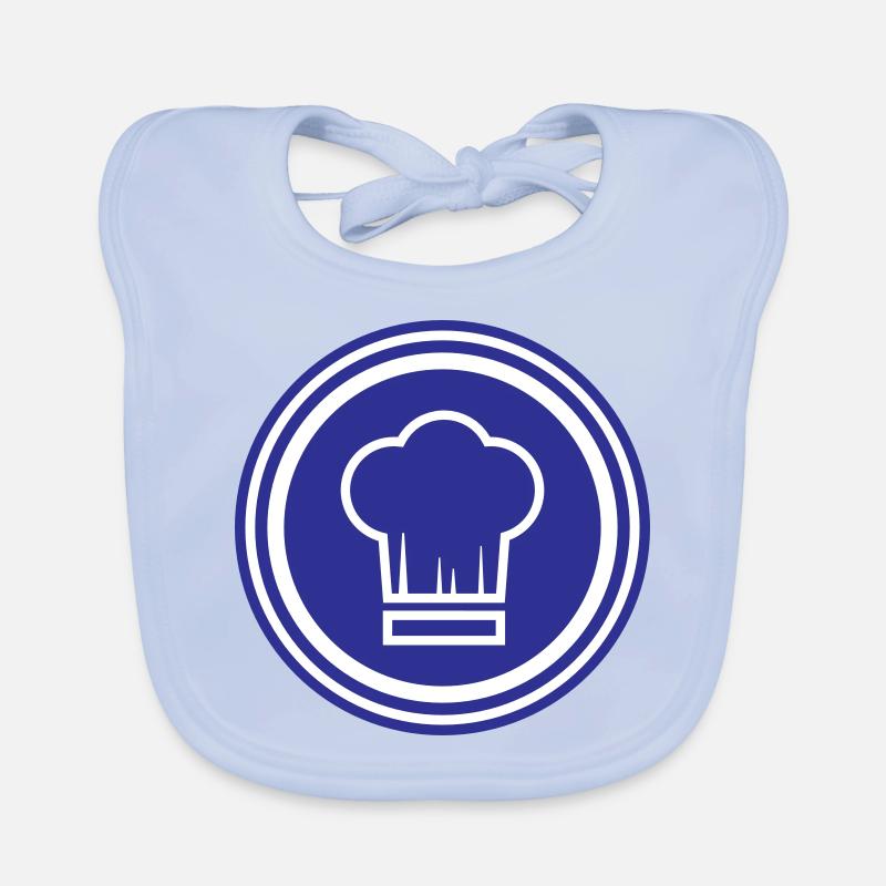 Chapeau de chef Chef Bavoir bio Bébé