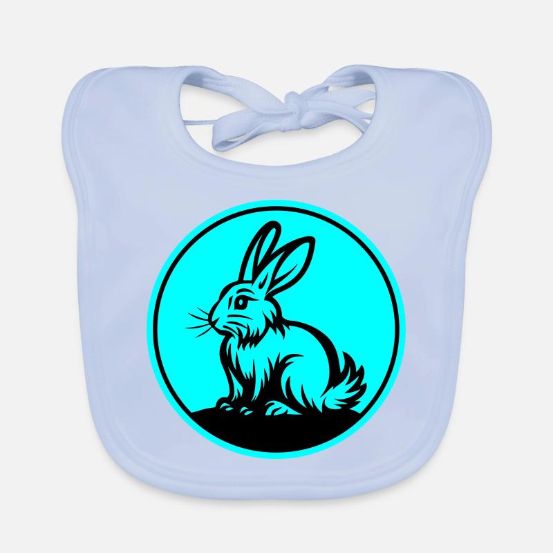 Hase Ostern Symbol Baby Bio-Lätzchen