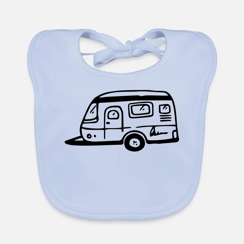 Caravan Camping Caravan Organic Baby Bibs