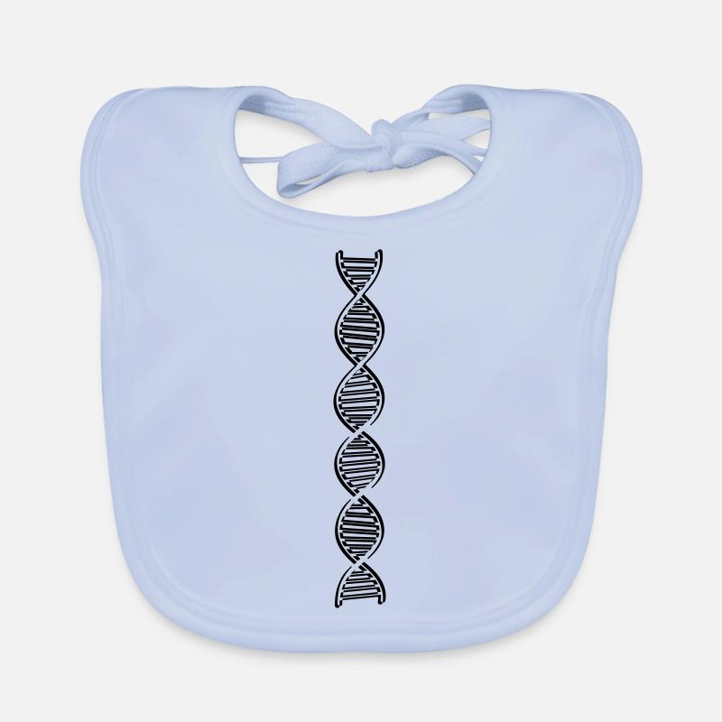 research dna dns genome gene science knowledge c Organic Baby Bibs