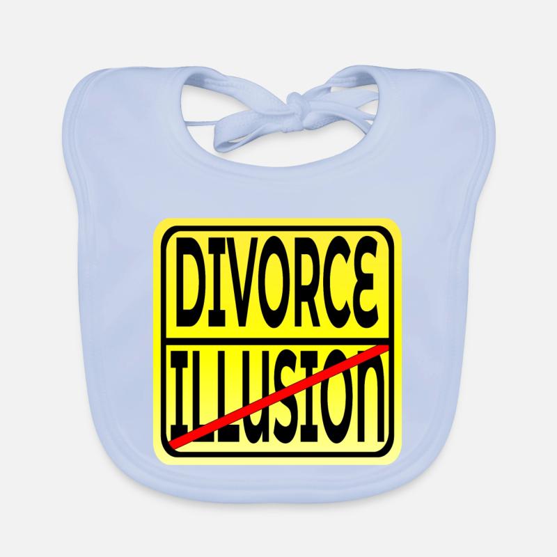 ILLUSION EHE SCHEIDUNG Baby Bio-Lätzchen