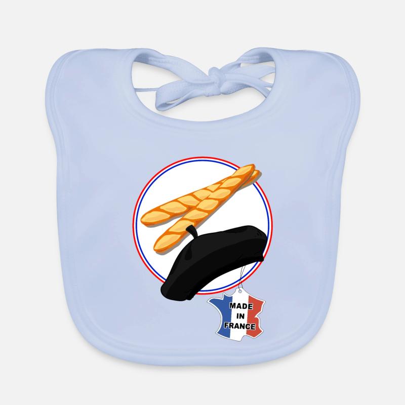 Hergestellt in Frankreich Baby Bio-Lätzchen