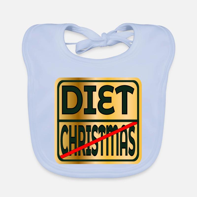 RÉGIME ALIMENTAIRE DE NOËL Bavoir bio Bébé