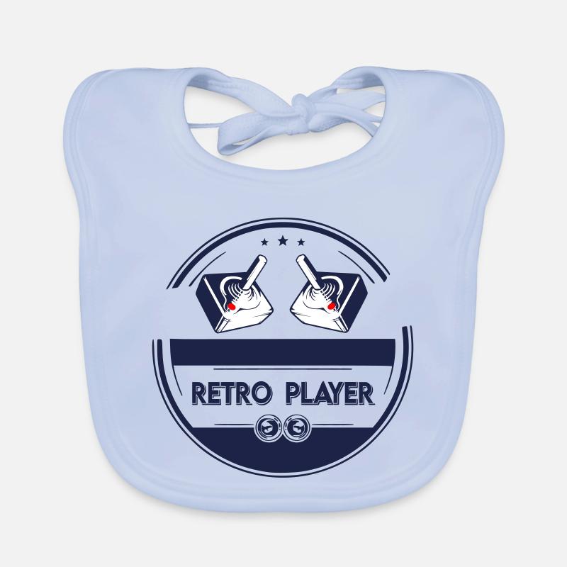 Retro player Bavoir bio Bébé